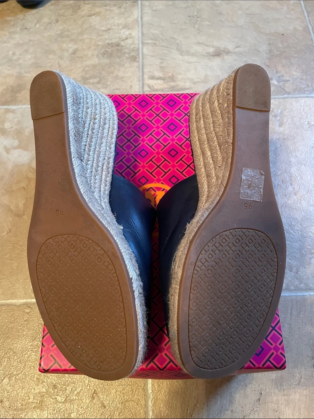 Tory Burch sleek blue